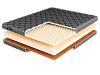 Матрас FOAM 10 Massage Cocos LUX 200x200 19132 жесткий высотой 16 см 100_100_1745946